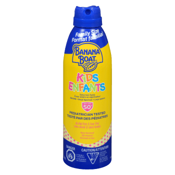 Banana Boat Kids Sunscreen Spray SPF 50+ Family Size 226 g
