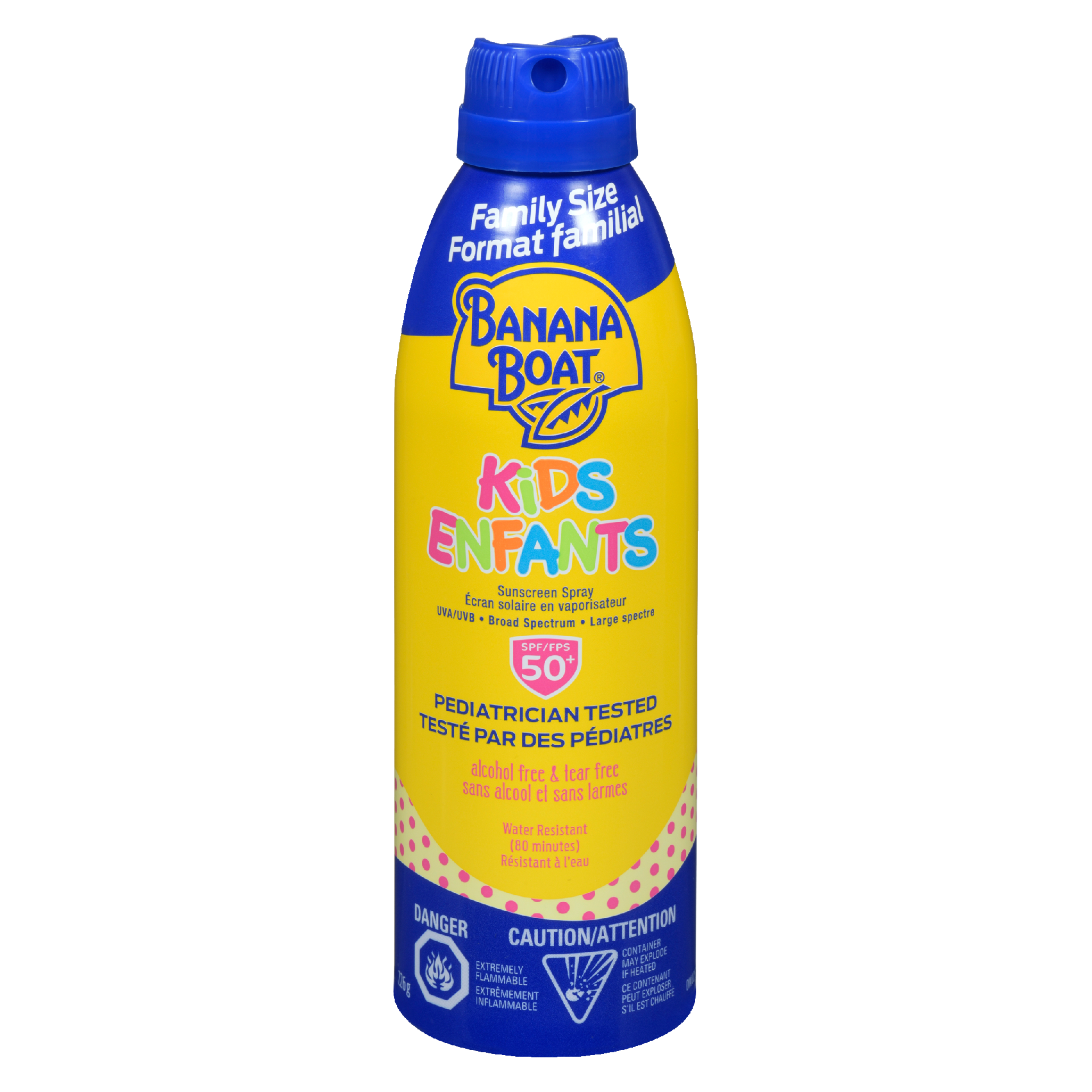 Banana Boat Kids Sunscreen Spray SPF 50+ Family Size 226 g