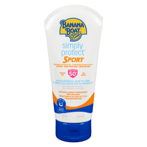 Banana Boat Simply Protect Sport Sunscreen Lotion SPF 50+ 150 ml