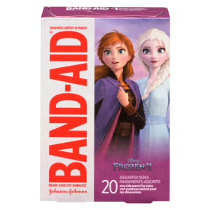 Band-Aid Brand Adhesive Bandages Disney Frozen II 20 Assorted Sizes
