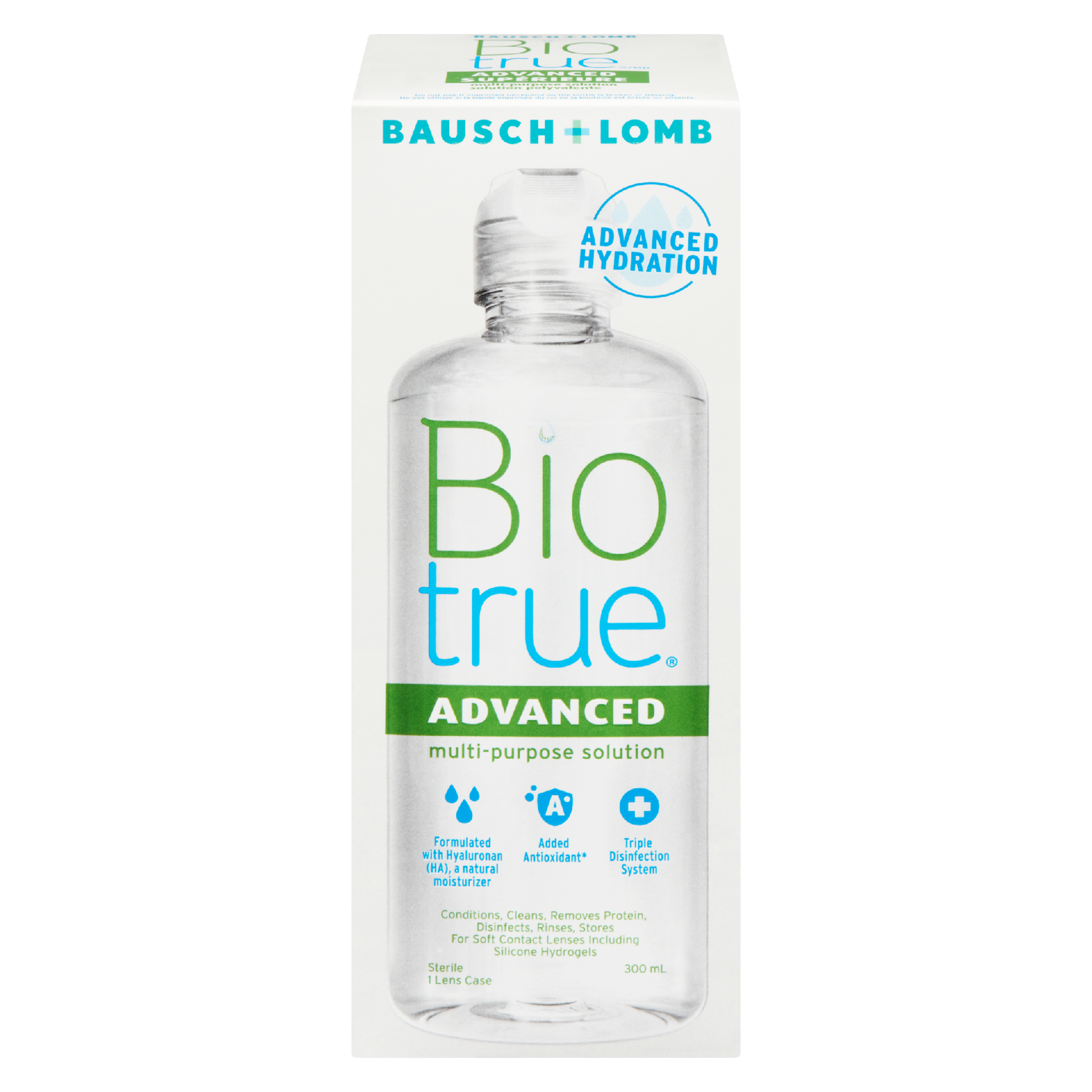 Bausch + Lomb Biotrue Advanced Multi-Purpose Solution 300 ml