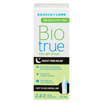 Bausch + Lomb Biotrue Eye Gel Drops Night Time Relief 10 ml