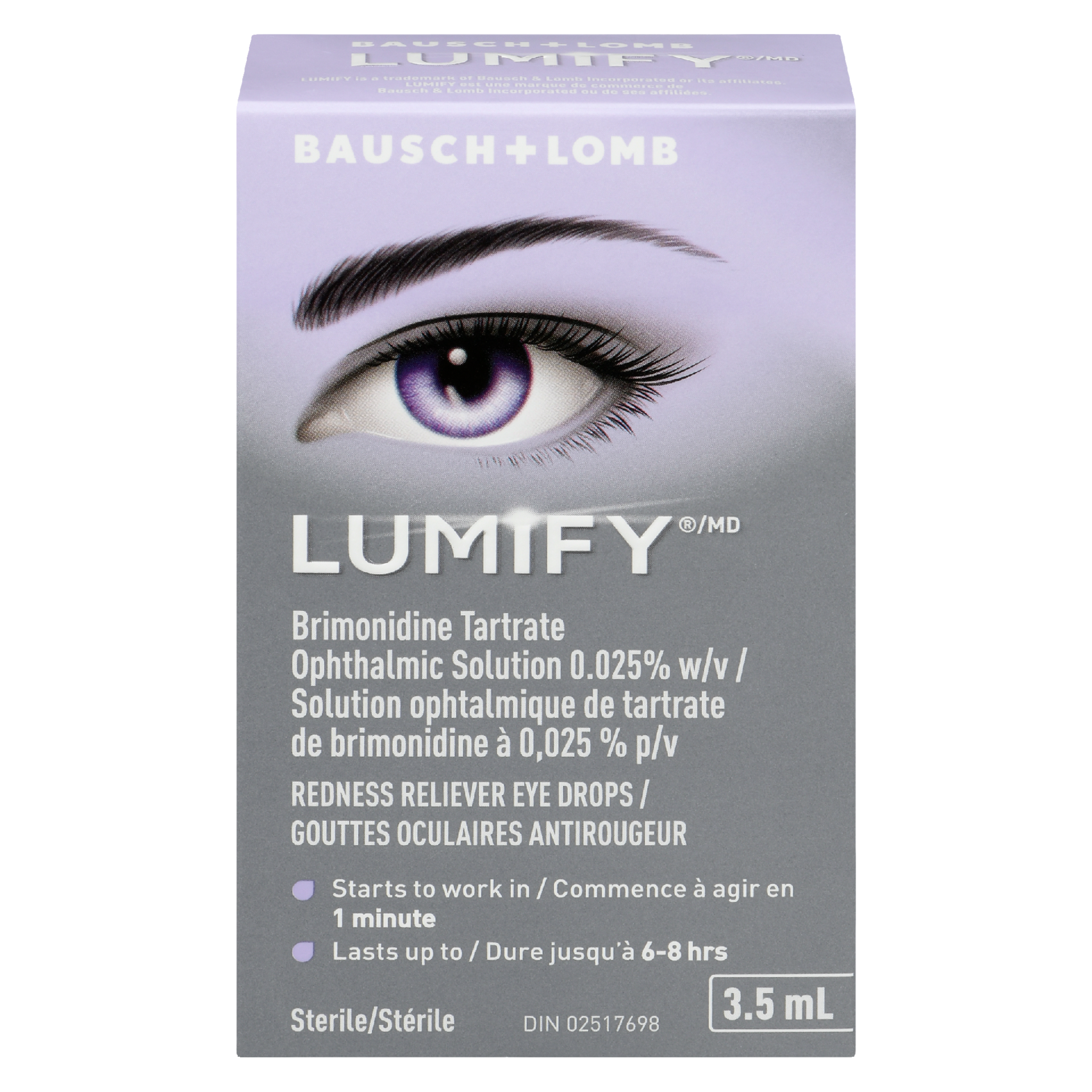 Bausch + Lomb LUMIFY Redness Reliever Eye Drops 3.5 ml