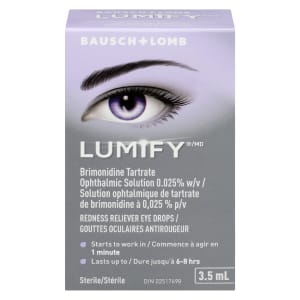Bausch + Lomb LUMIFY Redness Reliever Eye Drops 3.5 ml
