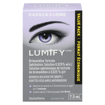 Bausch + Lomb LUMIFY Redness Reliever Eye Drops Value Pack 7.5 ml