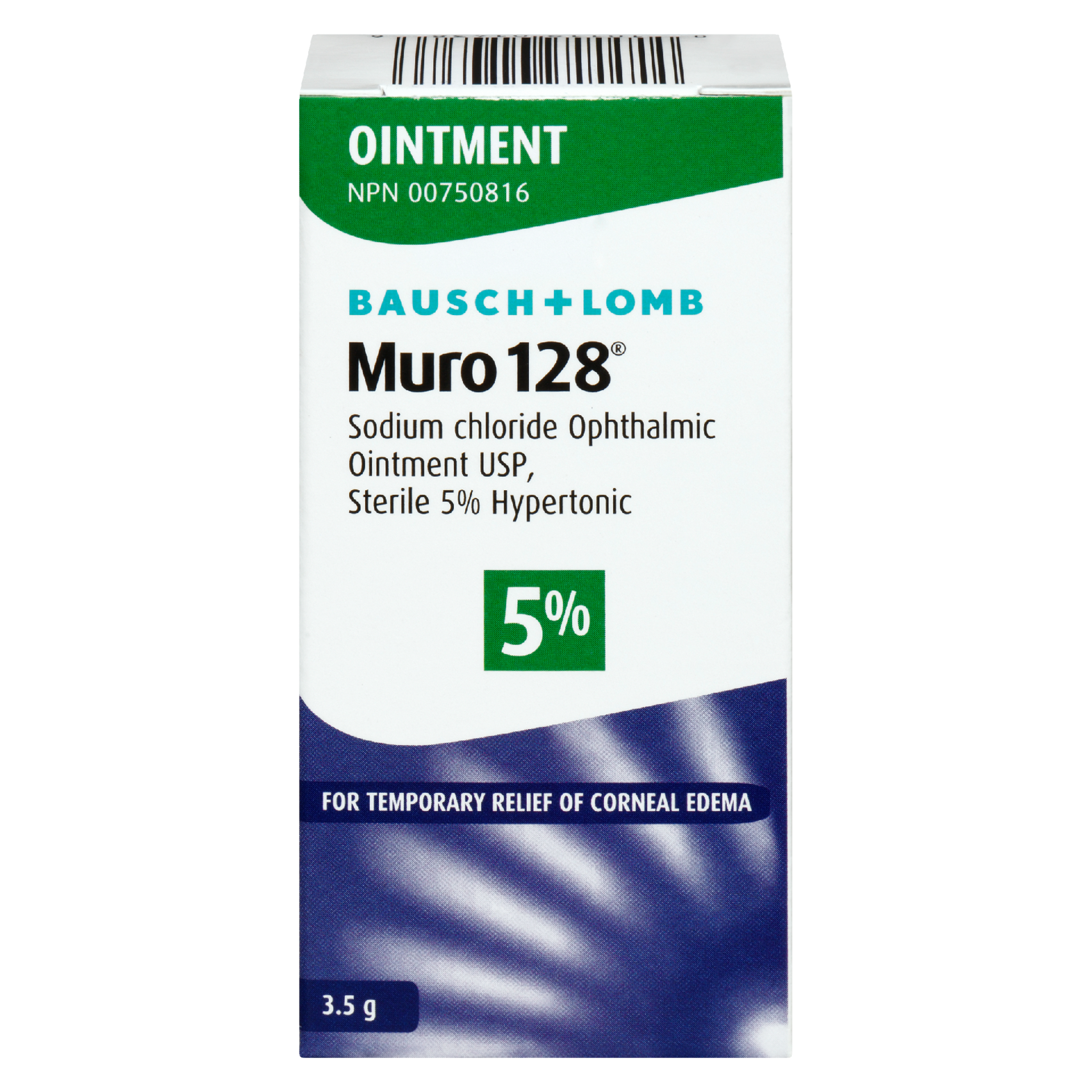 Bausch + Lomb Muro 128 Ointment 5% 3.5 g