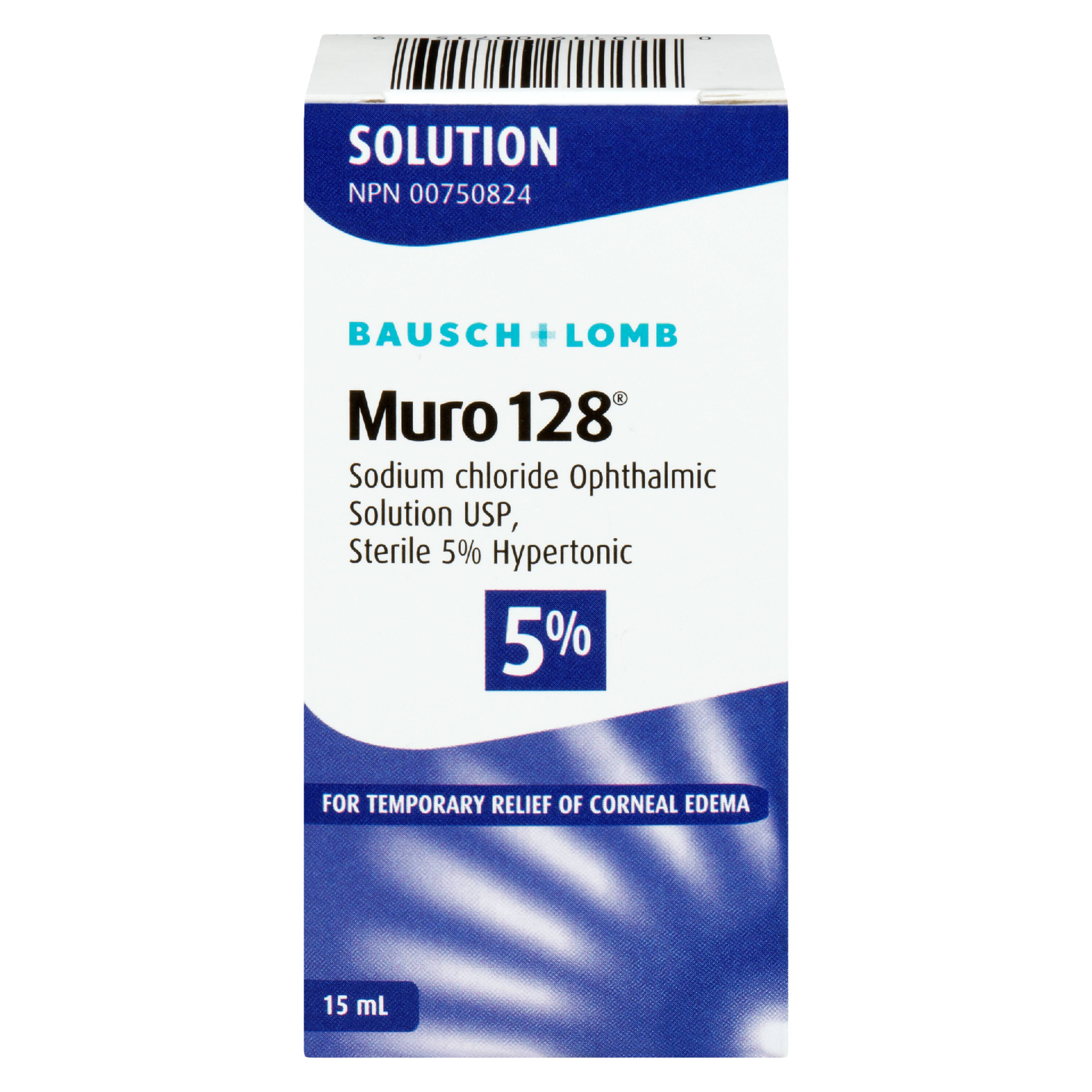 Bausch + Lomb Muro 128 Solution 5% 15 ml