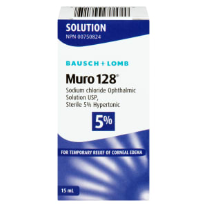 Bausch + Lomb Muro 128 Solution 5% 15 ml