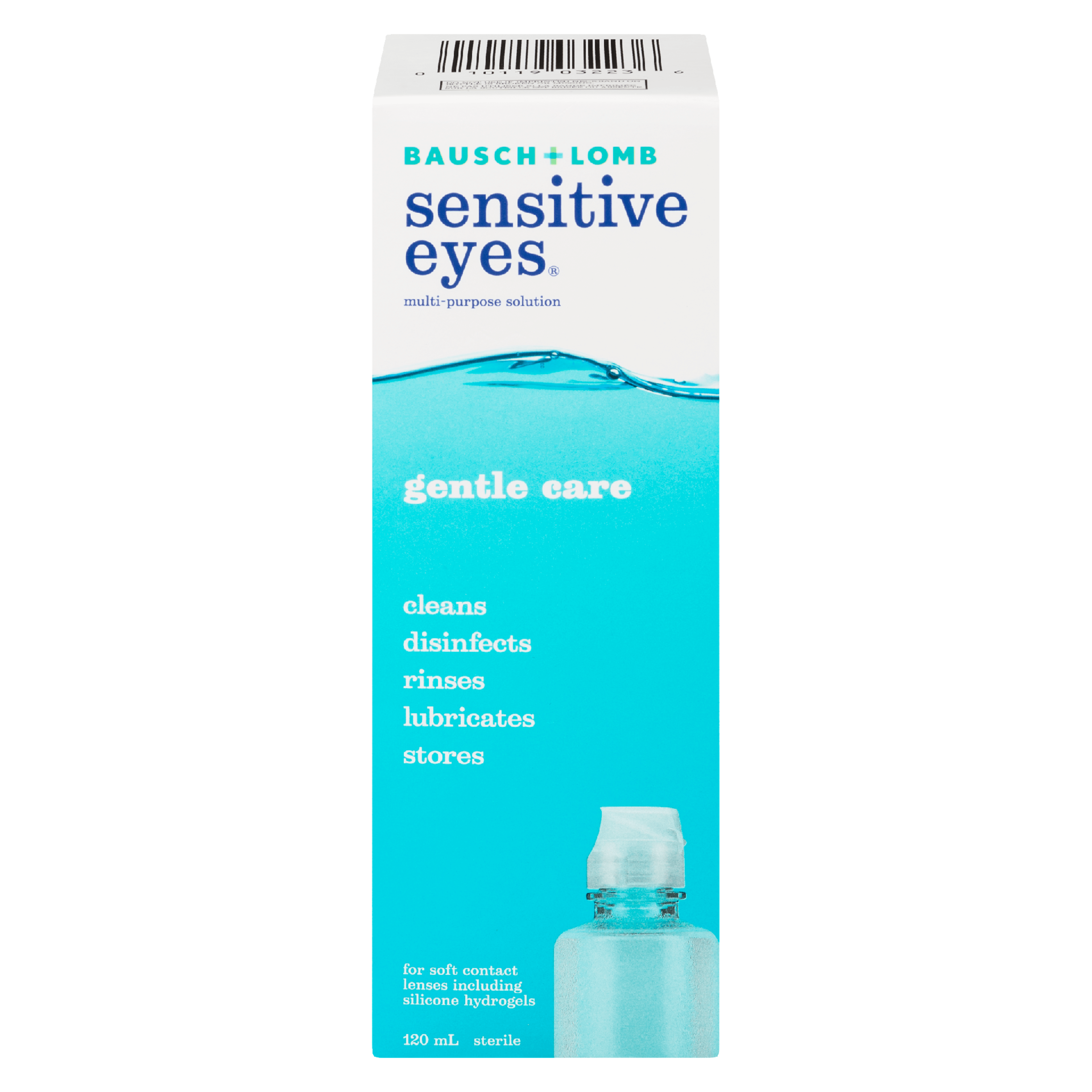 Bausch + Lomb Sensitive Eyes Multi-Purpose Solution 120 ml
