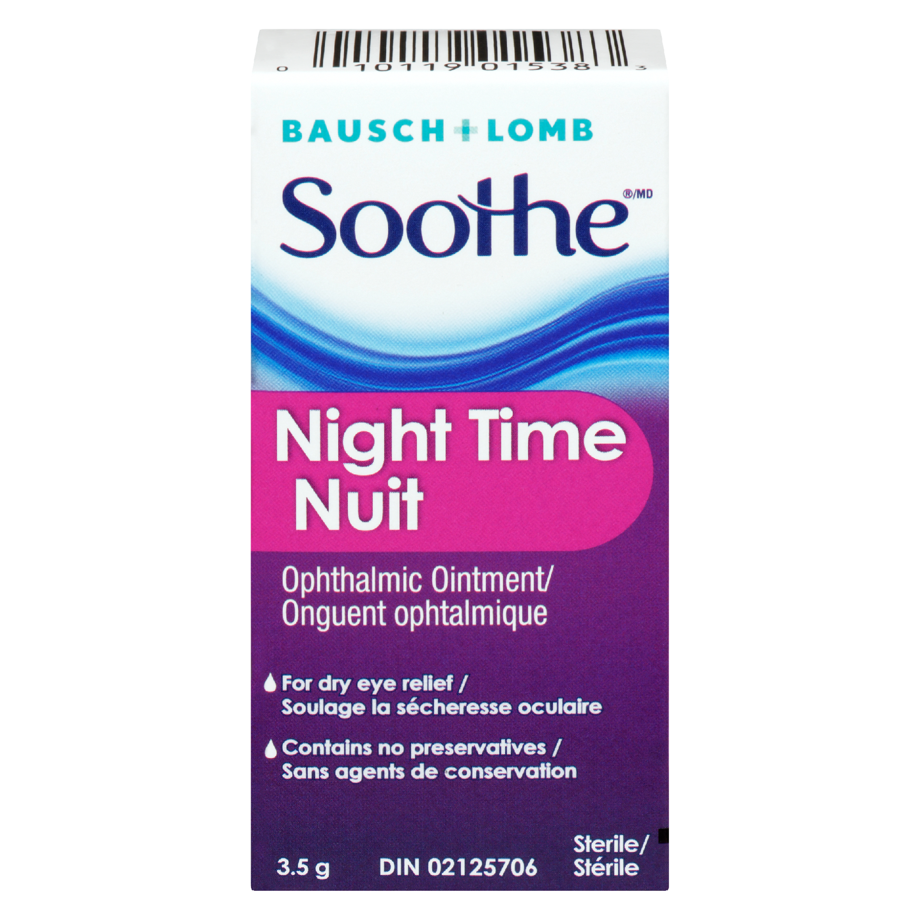 Bausch + Lomb Soothe Ophthalmic Ointment Night Time 3.5 g