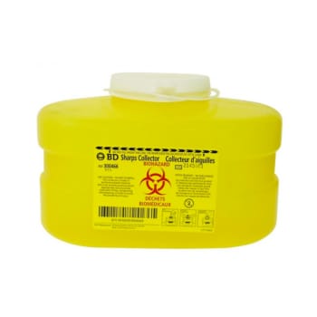 BD One-Piece Sharps Collector 3.1 L Funnel Cap