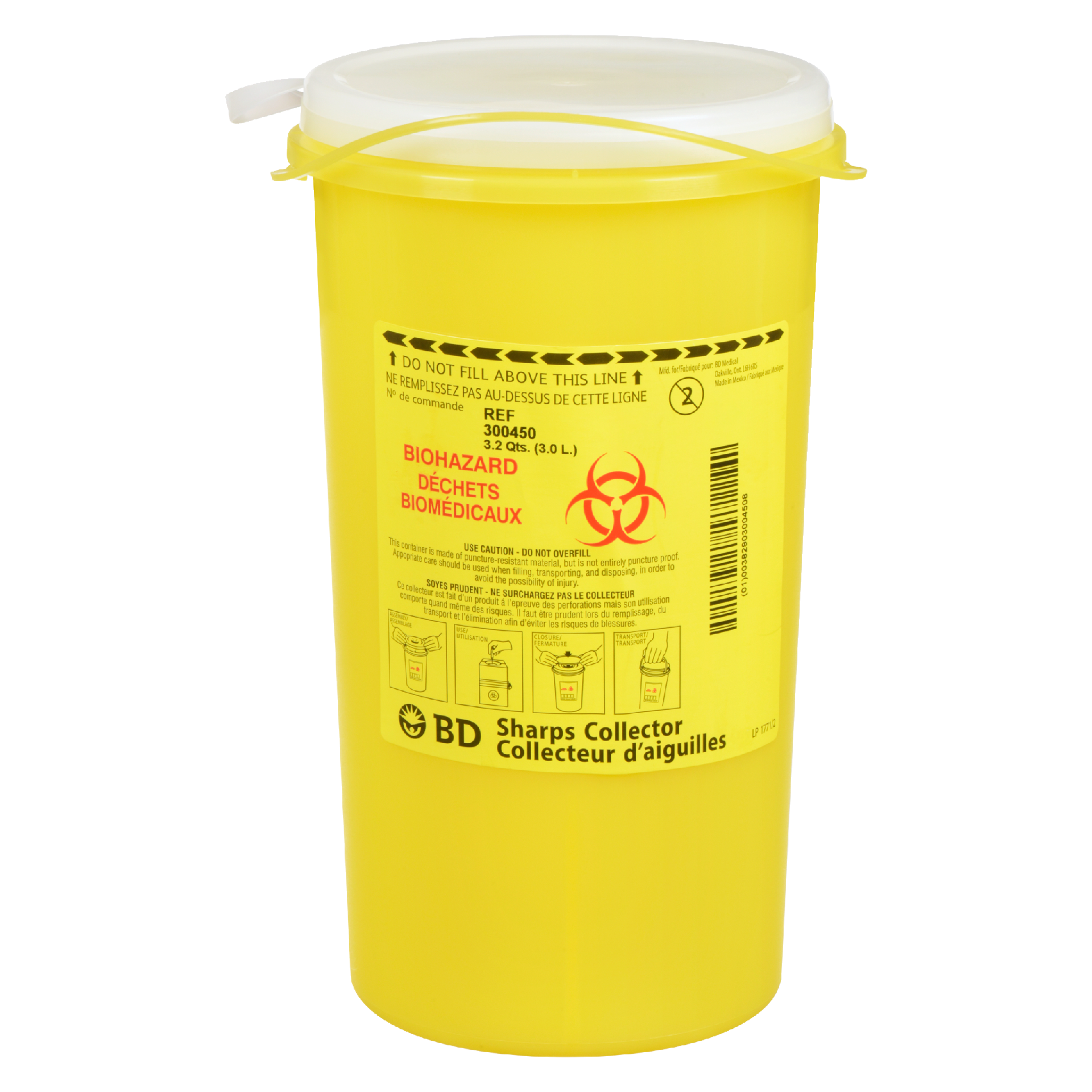 BD Sharps Collector 3.0 L