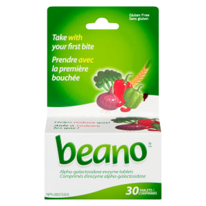 Beano Alpha-Galactosidase Enzyme Tablets 30 Tablets