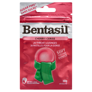 Bentasil Cherry 20 Throat Lozenges 38 g