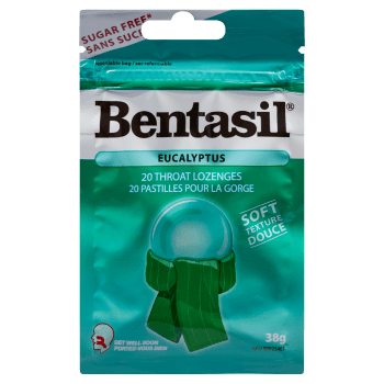 Bentasil Eucalyptus 20 Throat Lozenges 38 g