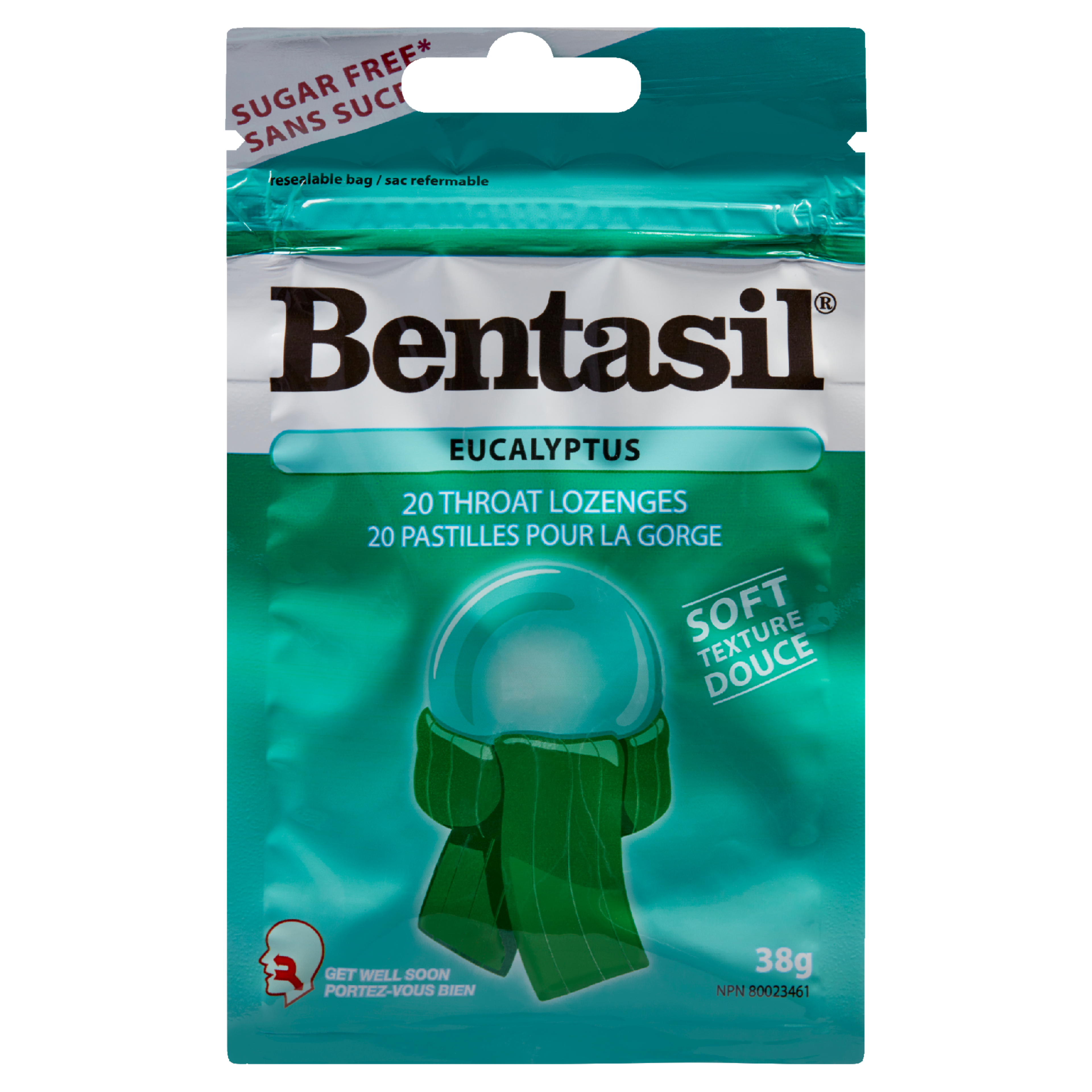 Bentasil Eucalyptus 20 Throat Lozenges 38 g
