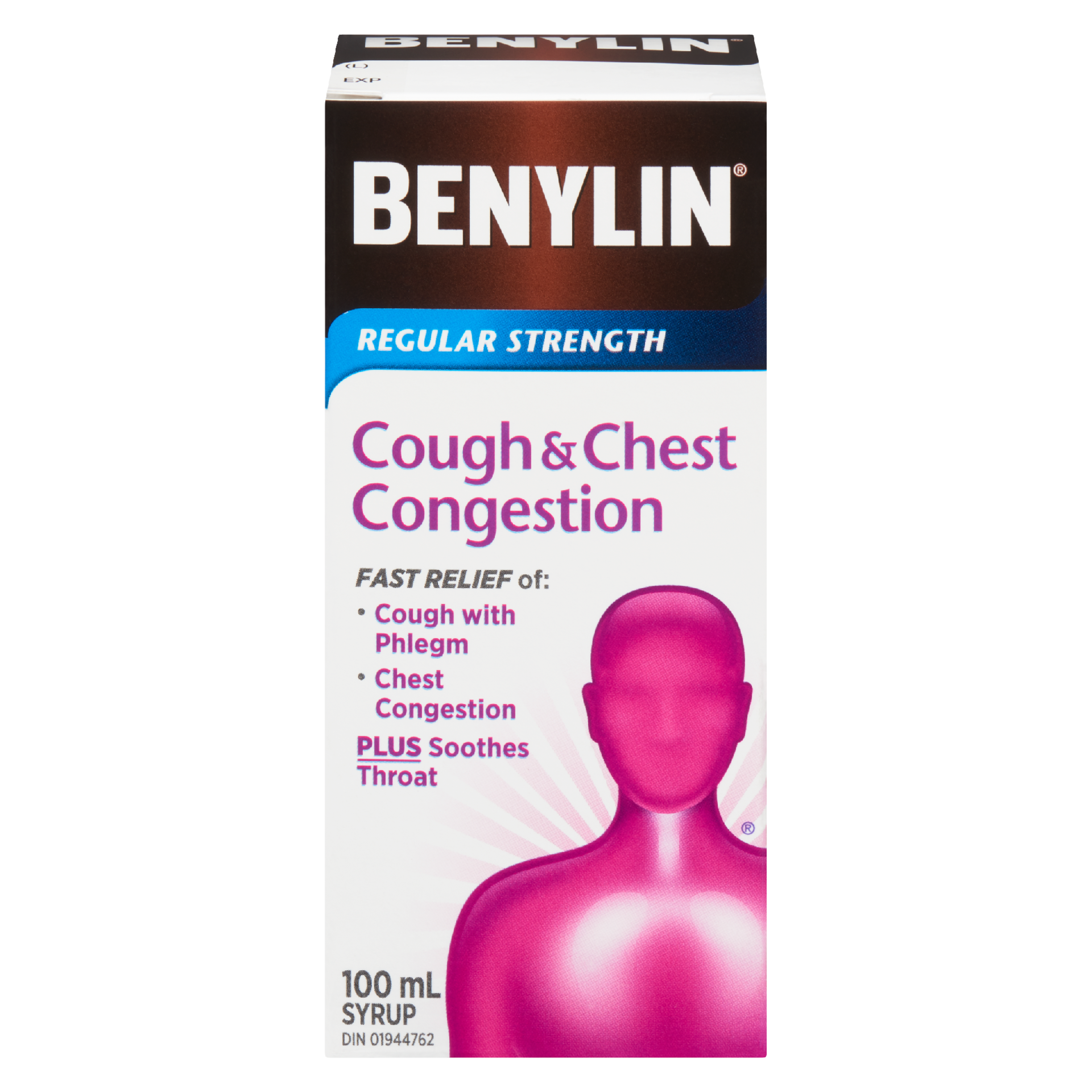 Benylin Cough & Chest Congestion Syrup Regular Strength 100 ml