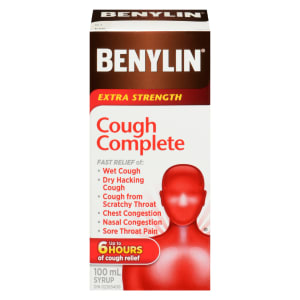 Benylin Cough Complete Syrup Extra Strength 100 ml