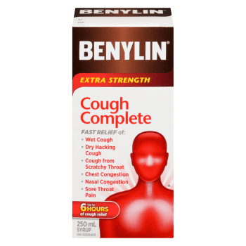 Benylin Cough Complete Syrup Extra Strength 250 ml
