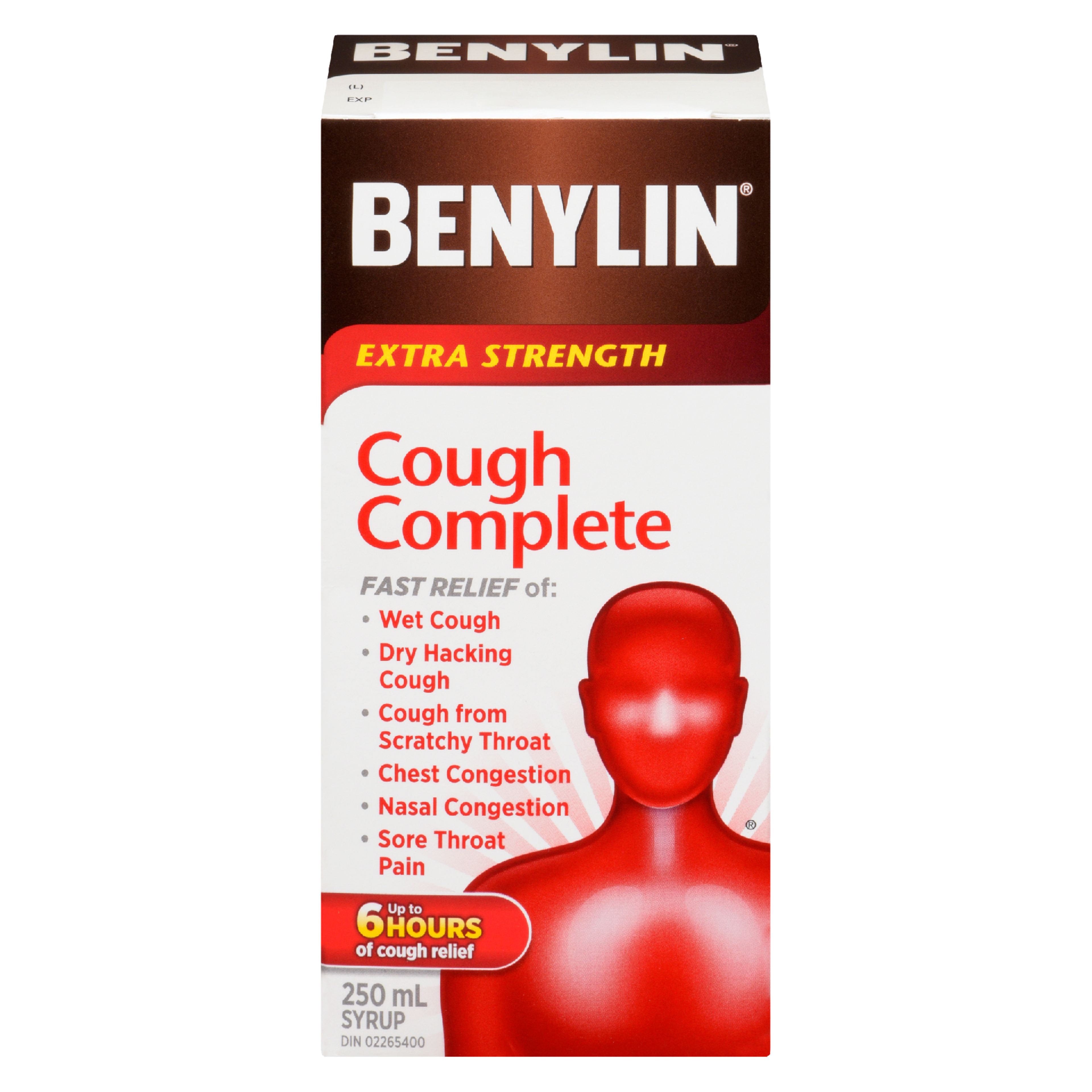 Benylin Cough Complete Syrup Extra Strength 250 ml