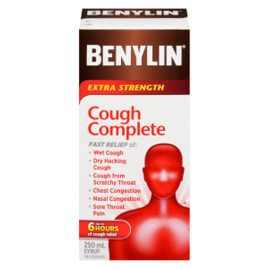 Benylin Cough Complete Syrup Extra Strength 250 ml