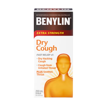 Benylin Dry Cough Syrup 250 mL