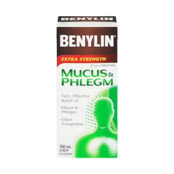 Benylin Extra Strength Mucus & Phlegm Syrup 100 mL