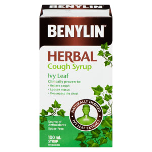 Benylin Herbal Cough Syrup Ivy Leaf 100 ml