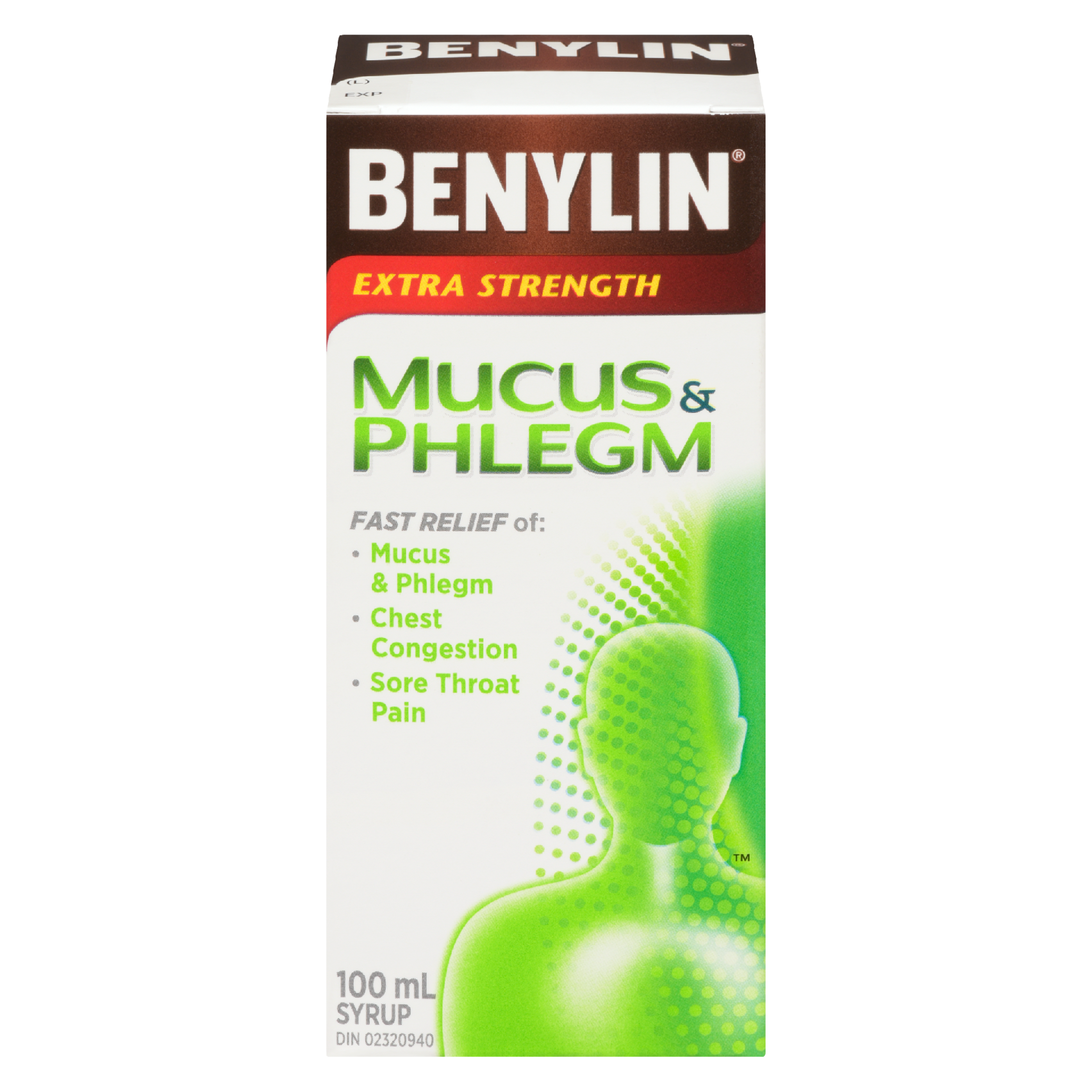 Benylin Mucus & Phlegm Syrup Extra Strength 100 ml