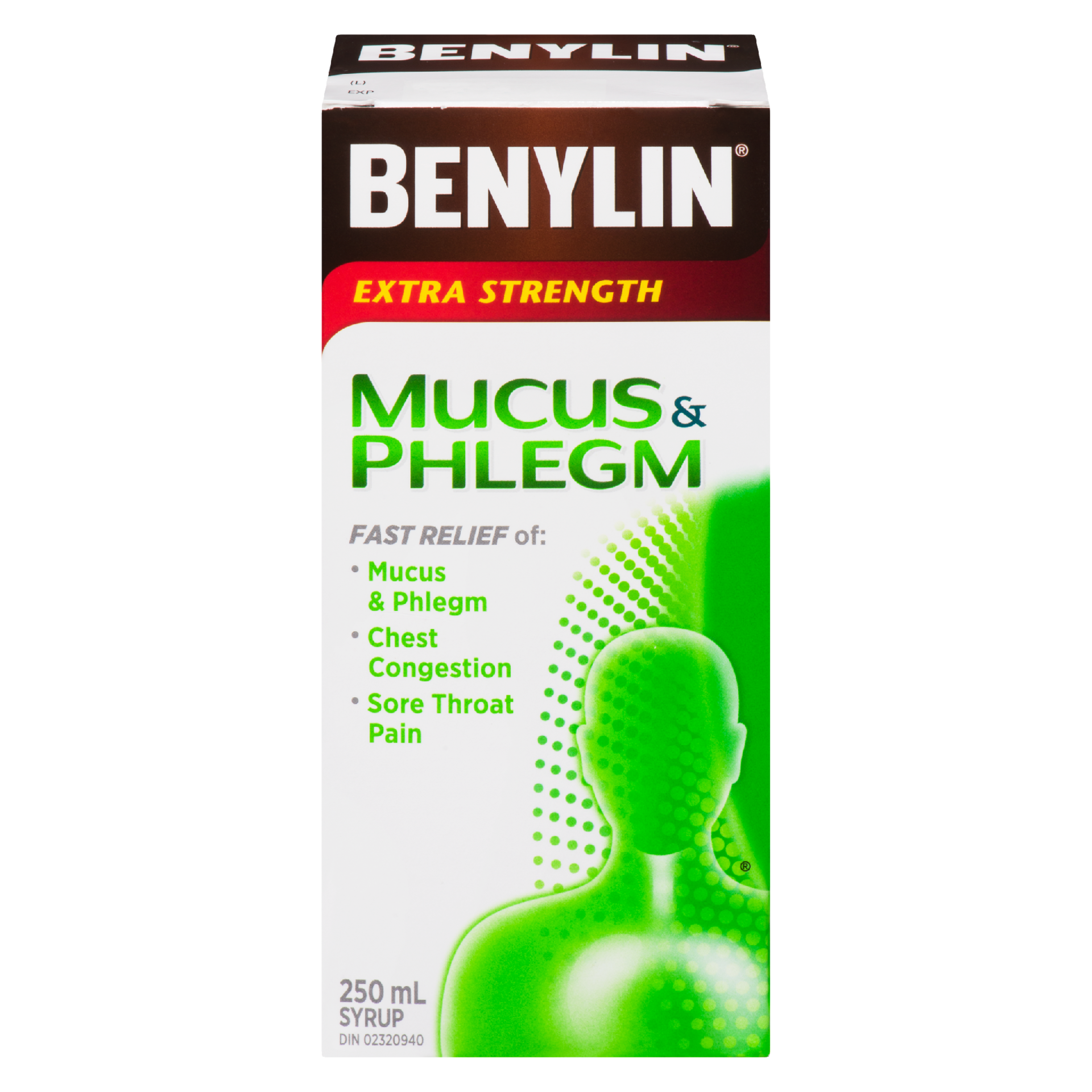 Benylin Mucus & Phlegm Syrup Extra Strength 250 ml