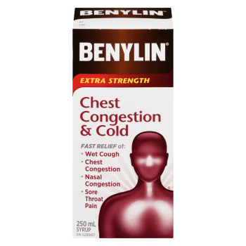 Benylin Syrup Chest Congestion & Cold Extra Strength 250 ml
