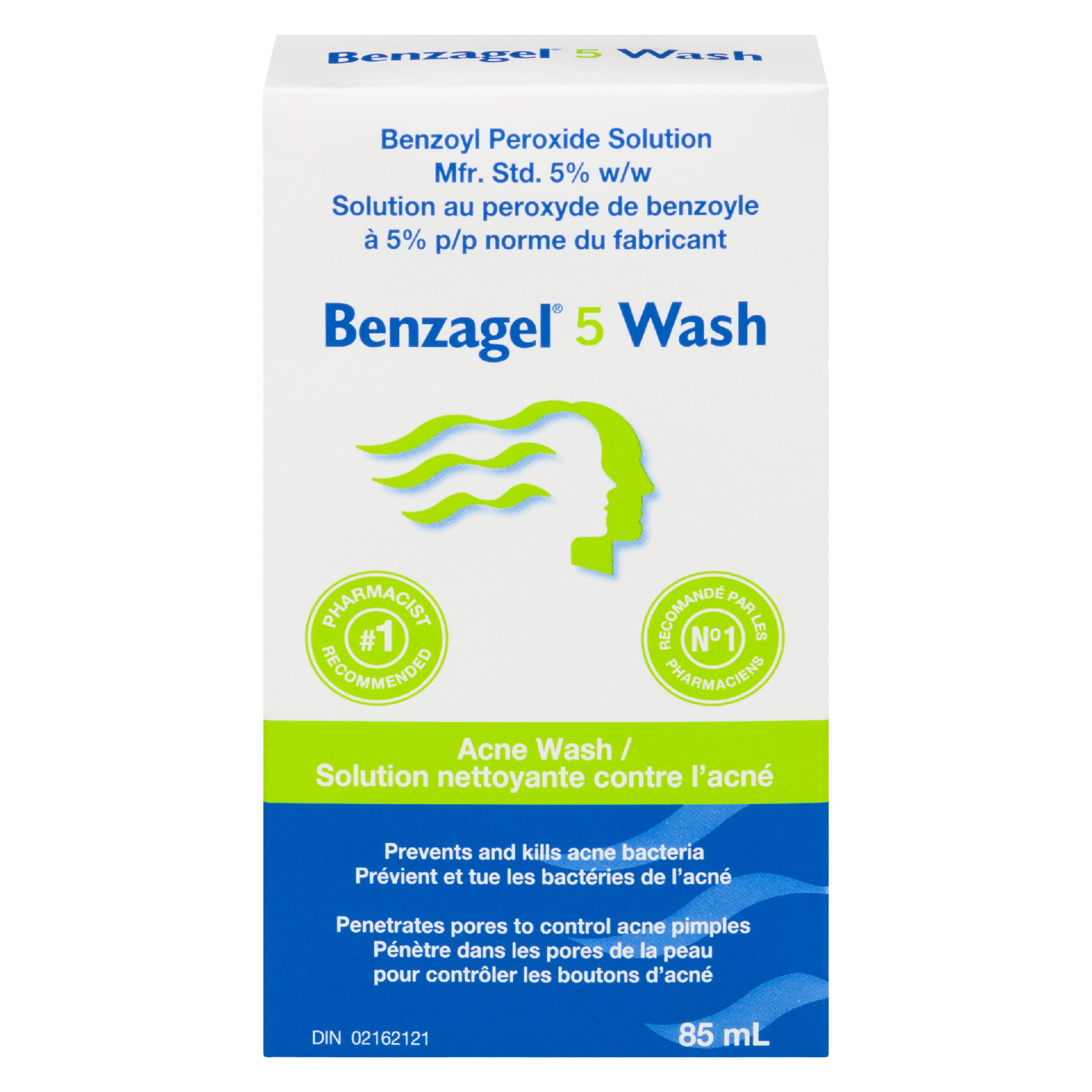 Benzagel 5 Wash Acne Wash 85 ml