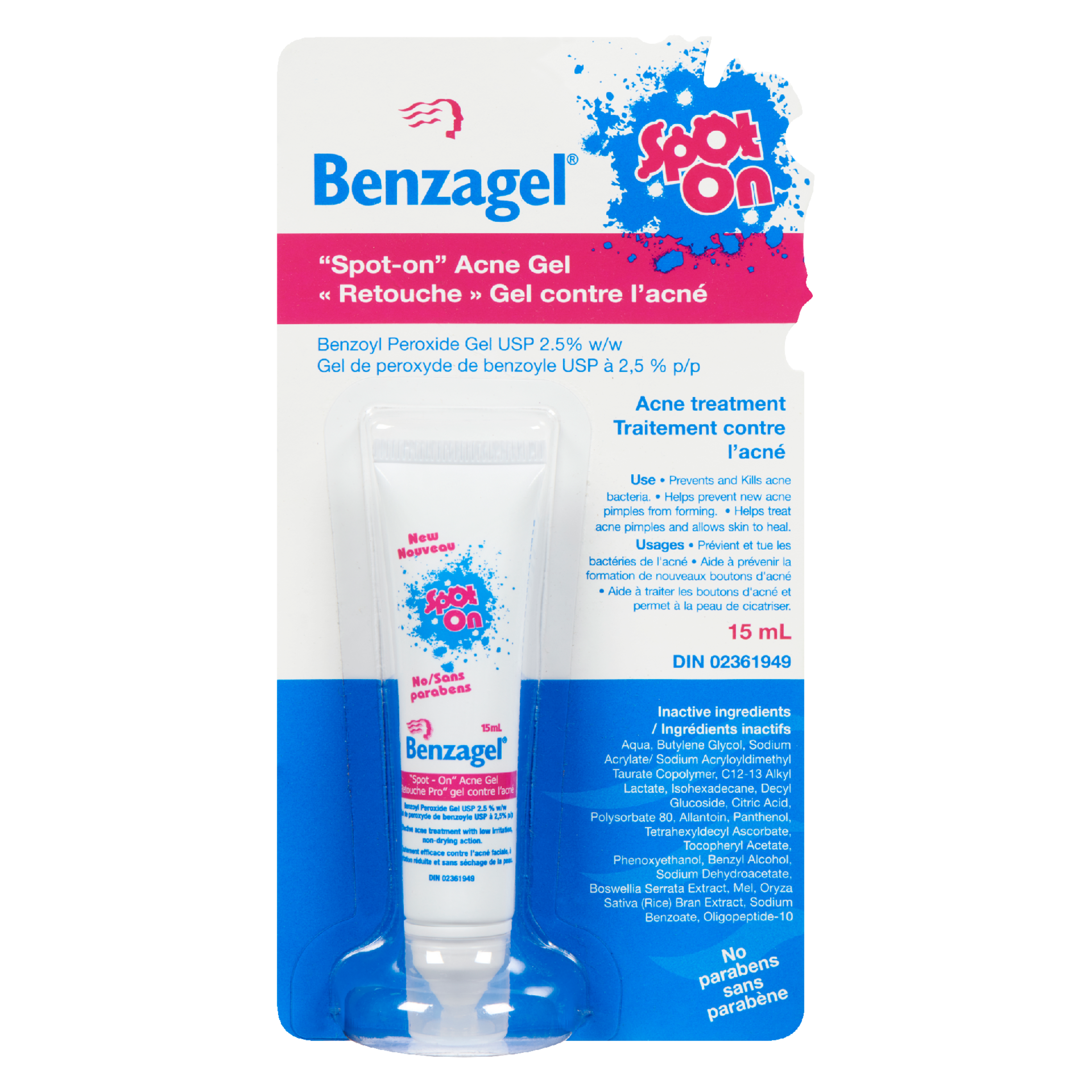 Benzagel Acne Gel 15 ml
