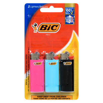 Bic Mini 3 Lighters