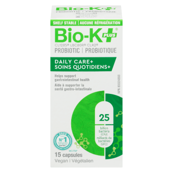 Bio-K+ Probiotic Daily Care+ 15 Capsules