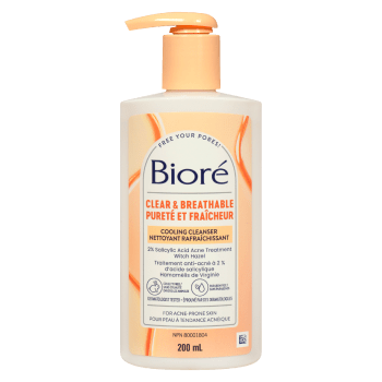 Bioré Cooling Cleanser Clear & Breathable 200 ml