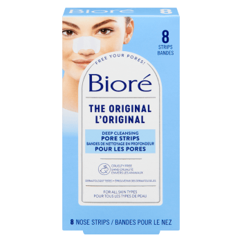 Bioré Deep Cleansing Pore Strips the Original 8 Nose Strips