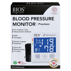 BIOS Diagnostics Blood Pressure Monitor Precision