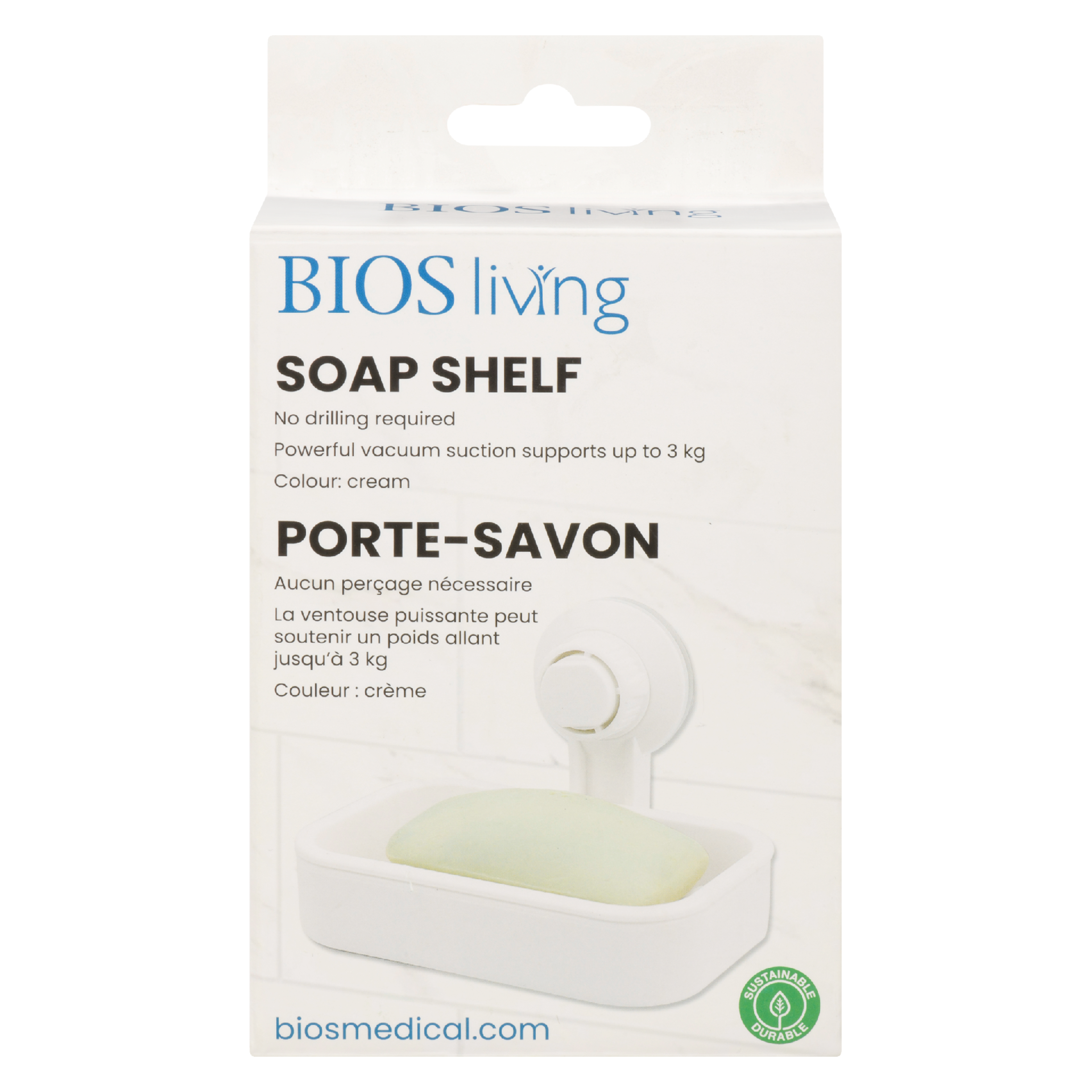BIOS Living Soap Shelf Cream