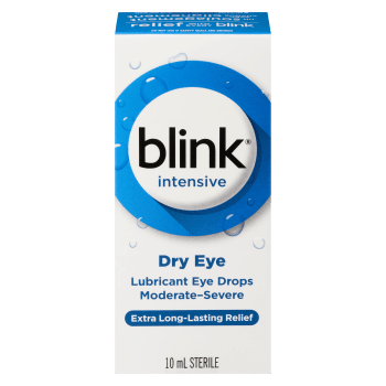 Blink Lubricant Eye Drops Dry Eye Moderate-Severe Sterile 10 ml