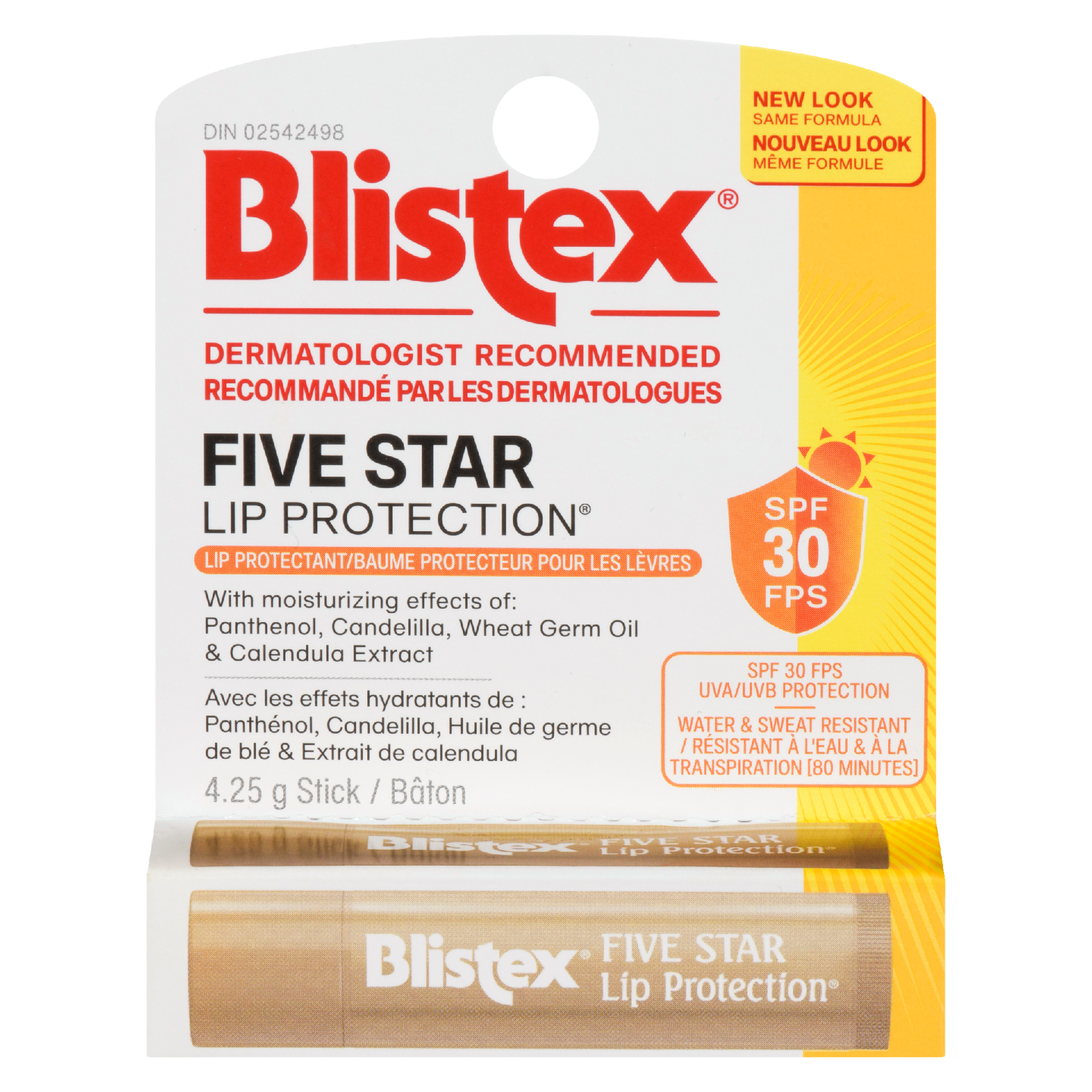 Blistex Five Star Lip Protection Lip Protectant Stick SPF 30 4.25 g