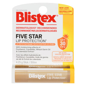 Blistex Five Star Lip Protection Lip Protectant Stick SPF 30 4.25 g