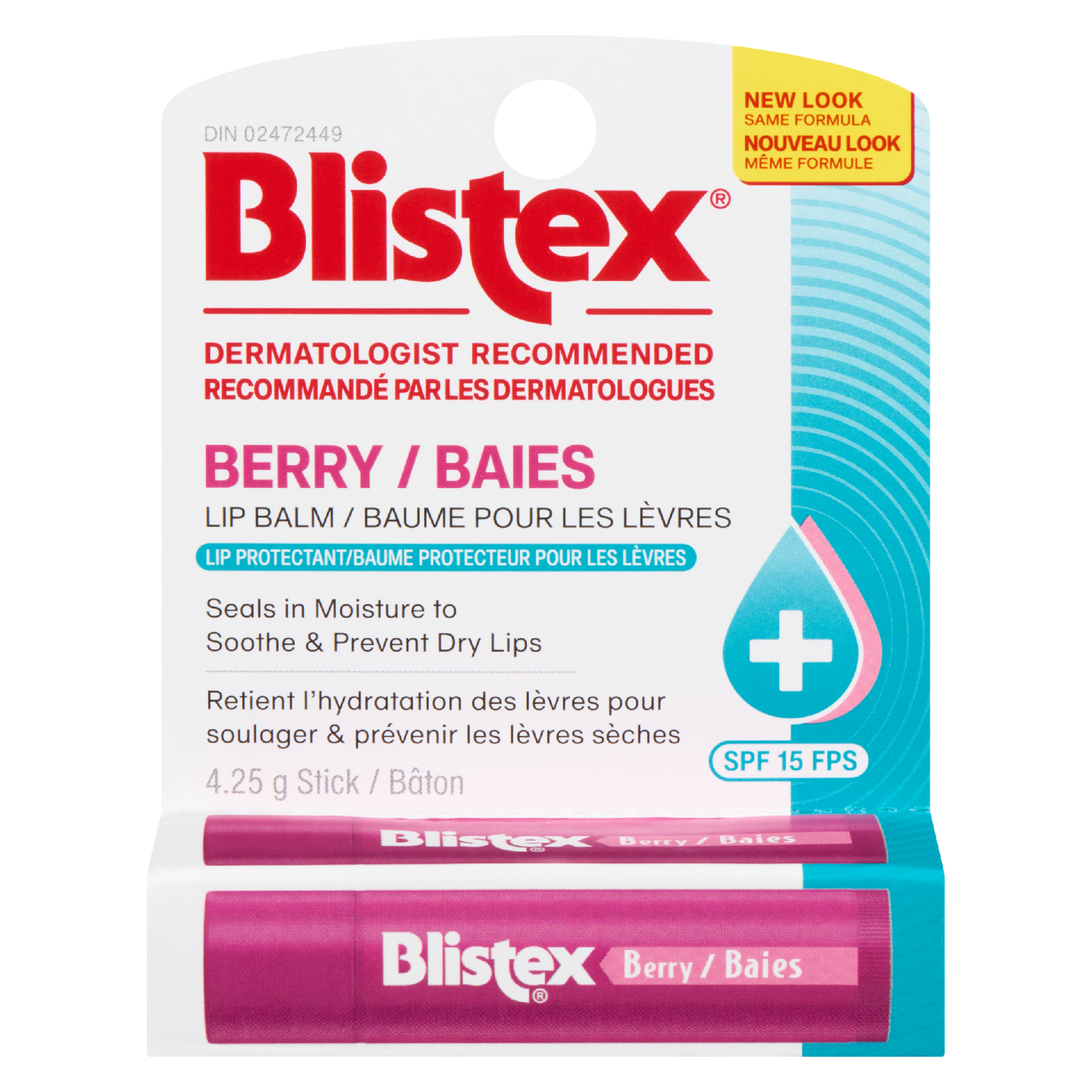 Blistex Lip Balm Berry SPF 15 Stick 4.25 g