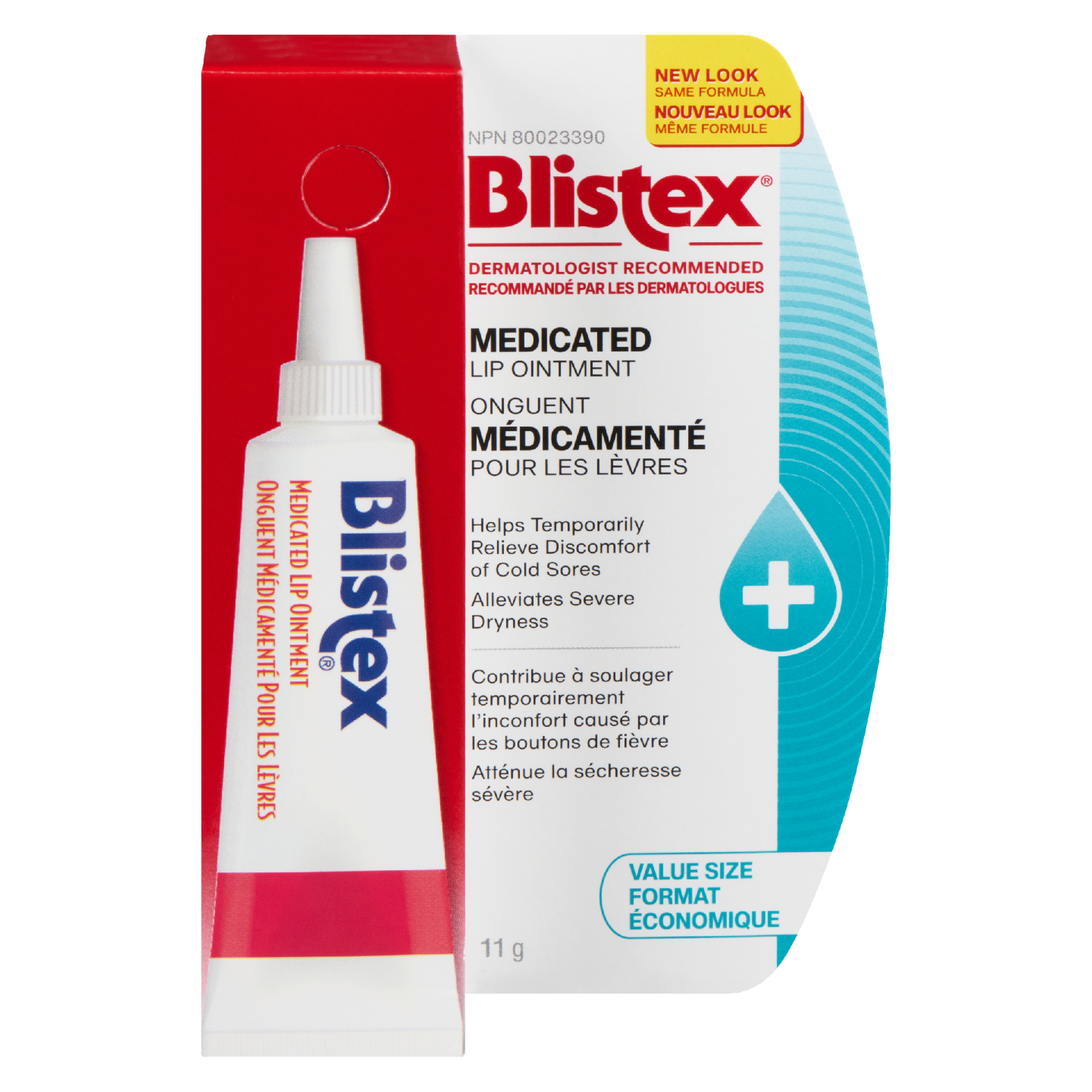 Blistex Medicated Lip Ointment Value Size 11 g