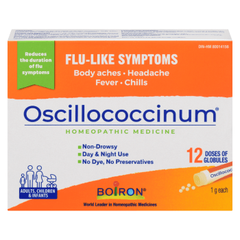 Boiron Oscillococcinum Homeopathic Medicine Adults, Children & Infants 12 Doses of Globules x 1 g
