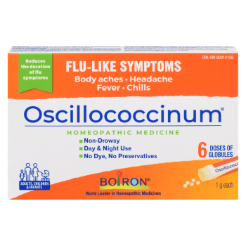 Boiron Oscillococcinum Homeopathic Medicine Adults, Children & Infants 6 Doses of Globules x 1 g