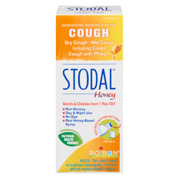 Boiron Stodal Syrup Honey Adults & Children from 1 Year Old 200 ml