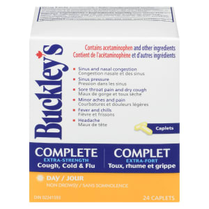 Buckley's Complete Cough, Cold & Flu Extra-Strength Day 24 Caplets