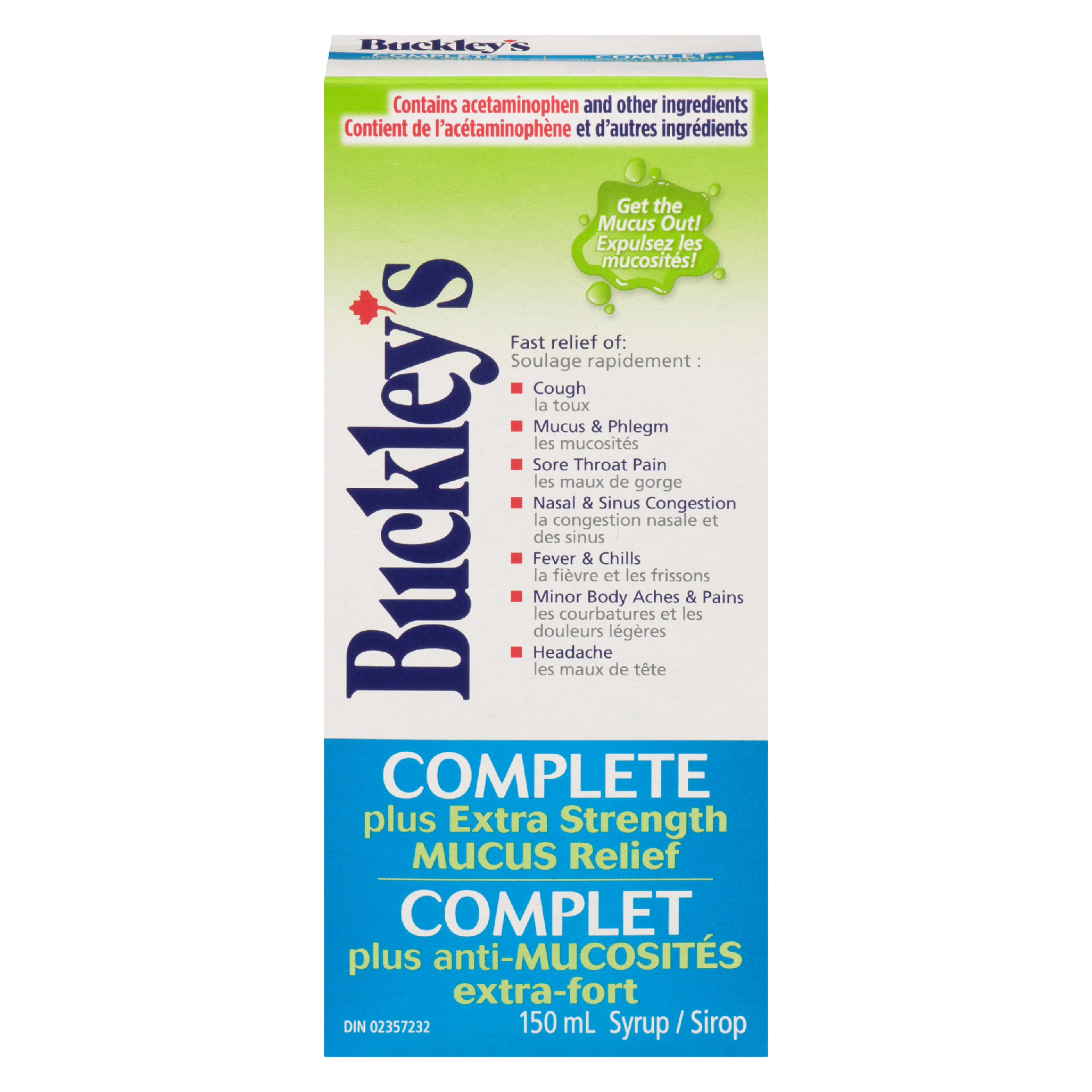 Buckley's Complete Syrup Plus Extra Strength Mucus Relief 150 ml