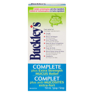 Buckley's Complete Syrup Plus Extra Strength Mucus Relief 150 ml
